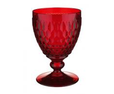 Villeroy & Boch Boston Coloured Calice Acqua, Rosso, 0.4 Litri, 144 mm