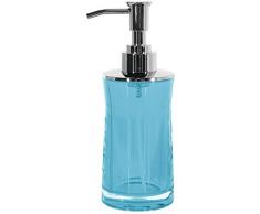 Spirella 10.1778 - Dispenser per Sapone Sydney in Acrilico, Colore: Trasparente/Azzurro
