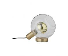 Paulmann 79727 Neordic Esben Lampada da Tavolo Max. Globe-Warehouse Lampada da Tavolo E27 da 20 W, 230 V, Senza Lampadina, In Vetro