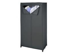 Wenko 43821010100 Armadio Deep Materiale Plastico, Acciaio, 50 x 150 x 75 cm, Nero