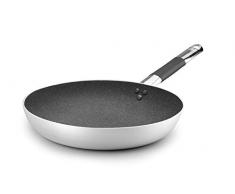 Pentole Agnelli ALSC111BBGC20 Linea Shark Skin, Padella Svasata Bassa Antiaderente, 20 cm