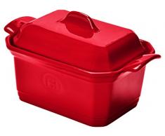 Emile Henry EH349706 Terrina per Il Foie Gras con Peso, Marsala