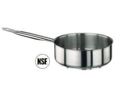 Paderno 11008-28 Casseruola Bassa, Un Manico, in Acciaio Inox, 28 cm