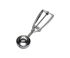 Kitchen Craft - Porzionatore per Gelato Deluxe, in Acciaio Inox, 56 mm