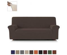 Eiffel Textile Nimes - Custodia Divano 4 Posti 190 x 195 x 2 cm Marrone