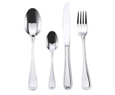BERGNER Nantes - Set di Posate Miste Acciaio Inossidabile Cromo
