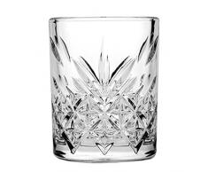 Pasabahce Set 4 Bicchieri Timeless Acqua 34,5 Arredo Tavola, 345 milliliters, Vetro, Trasparente