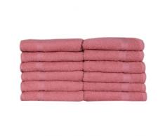 Westward Ho! 3105HRO Tovagliolo per Mani, Cotone, Confezione da 12, 390GSM, Rosa