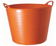 Decco Ltd Tubtrugs - Mastello Flessibile, Misura Grande, 38 l 42 Litre Arancione