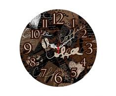 Asir Group LLC Orologio da Parete, Multicolore