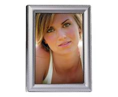 Zep - Cornice portafoto in Metallo, Colore: Argento, Argento, 9 x 13 cm