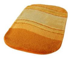 Kleine Wolke Tappeto da Bagno Serie Siesta, Poliacrilico, Safran, 60 x 100 cm
