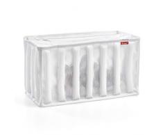 Rayen Lavatrice e asciugatrice Biancheria Borsa Protettiva Riutilizzabile per Lavaggio Scarpe, Polyester, Bianco, 34 x 16x19 cm
