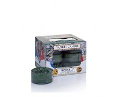 Yankee Candle Tea Light Candela, Bundle Up, Confezione da 12 Pezzi
