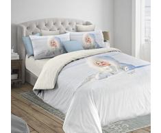 Italian Bed Linen Tenerezze Parure Copri Piumino con Stampa in Digital a Copertura Totale sul Sacco e su federe, 100% Cotone, Tn09, Matrimoniale, 250x200x1 cm, 3 unitÃ 