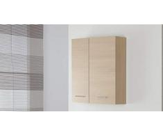 FERIDRAS Stella Pensile Doppio, 2 Ante, Larice, 18x60x70 cm