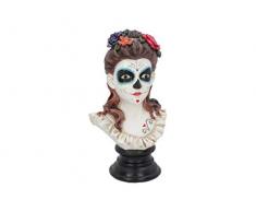 Nemesis Now - Statuetta Flores De Los Muertos, 30,8 cm, Colore Bianco, Taglia Unica