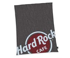 Herding Hard Rock Coperta in Pile, Polyester, Grigio, 150 x 200 cm