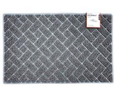 Nicoman - Zerbino Trapuntato a Forma di Diamante, Grigio, 75x44cm