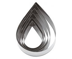 PADERNO 47321-12 Tagliapasta Goccia, Acciaio Inox