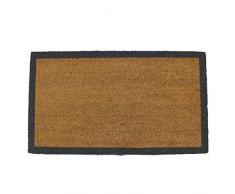 Maine Furniture Co M900121 Zerbino, Marrone, Border Doormat - 55 x 90 CM