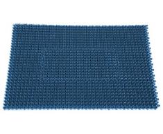 Miltex Zerbino stepin, 57 x 86 cm, metallicblau