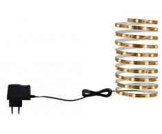 Paulmann 3558 Striscia Led 3 M 7.2W 230/12V 8.5VA, 6400K Luce Fredda, 3000 x 8 x 2.5 mm