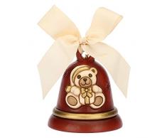 THUN - Campanella Rossa Teddy Natale 2018 - Ceramica - Limited Edition