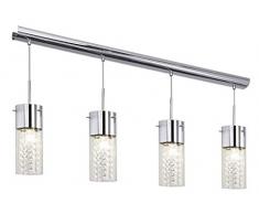 EGLO DIAMOND lampada a sospensione Supporto flessibile Cromo E14 60 W