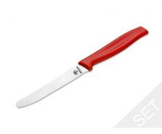 BÃ¶ker 03bo008Â panini Coltello Blu Set Coltello da Pane, Plastica, Rosso, 21Â x 2Â x 1Â cm, 6Â unitÃ 