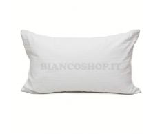 Viscio Trading Casa & Textiles Coppia Federe, 100% Cotone, Bianco, 80x50x0.2 cm, 2 unitÃ 