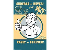 GB Eye, Fallout 4, Vault Forever, Maxi Poster, 61 x 91,5 cm