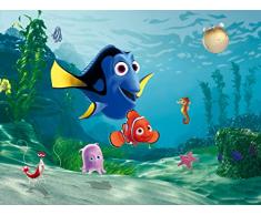 AG Design - Photo Wall Mural - Non Tessuto Bambini Disney - Disney Nemo - Foto Sfondo - Poster Gigante con Parete -360 x 270 cm - 4 Parti - FTDNXXL 5018