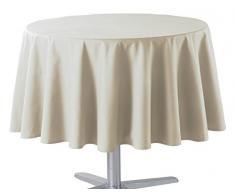 Le Jardin des Cigales Ideale - Tovaglia in cotone, Cotone, neutro, 170 cm