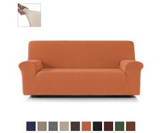 Eiffel Textile Nimes - Custodia Divano 4 Posti 190 x 195 x 2 cm Arancione