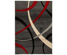 Viva, Terra, Tappeto, Grigio, 120 x 170 x 24 cm