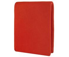 CelinaTex Aqua Lenzuolo Elasticizzato Letto Contenitore Letto ad Acqua Cotone Elastan 140x200-160x220 cm Rosso Ciliegia