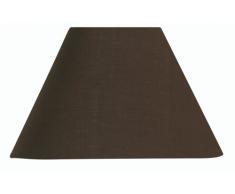Oaks Lightning S501/5 CO- Paralume in Cotone Coolie, Dimensioni:100mm x 140mm x 60mm, Colore Cioccolato