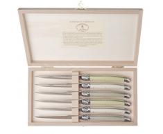 LAGUIOLEÂ âÂ Set di 6Â coltelli da Bistecca Posate, Lino Parent Spring
