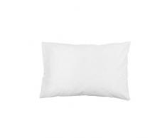 Soleil docre Federa US 50 x 70 cm in Cotone Tinta Unita Bianca