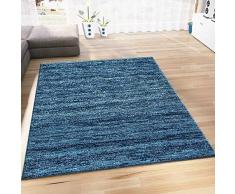 VIMODA Tappeto Moderno per Soggiorno, a Pelo Corto, Colore Melange, Facile da Pulire, 80 x 300 cm