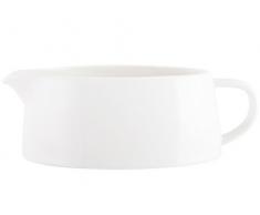 MIKASA Salsiera Increspata, in Porcellana, Bianca, da 21 cm x 18 cm x 10 cm