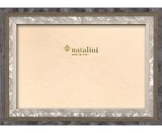 Natalini Studio Cornice Portafoto, Legno, Grigio, 16 x 21 x 1.5 cm