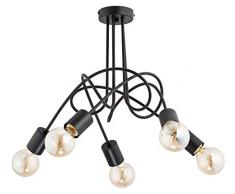 ALFA Sosnowscy Lampadario a Corona Tango, Colore Nero 5