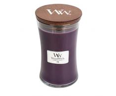 Woodwick Wwick Jar Soft Chambray LG Candele Profumate E Profumatori, paraffina, Multicolore, Unica