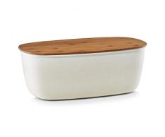 Zeller 25117 Portapane, Naturale, Legno, Beige, 35.4x20x13 cm