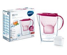 BRITA Marella Caraffa Filtrante plastica Rosa 26,5Â x 11Â x 27,5Â cm
