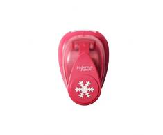 Vaessen Creative Perforatrice Fiocco di Neve, Piccola, Fustellatrice per Carta, per Progetti Fai da te, DIY Scrapbooking e Creazione di Biglietti