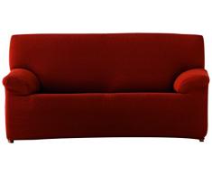 Eysa Italia Teide Copridivano Bielastico 2 Posti, Poliestere-Cotone, Arancione, De 140 a 170 cm