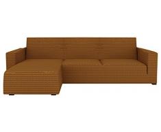 Eiffel Textile Havre Chaise Longue - Custodia Divano Braccio Lungo Sinistro 280 x 195 x 2 cm Biancaneve, cotone